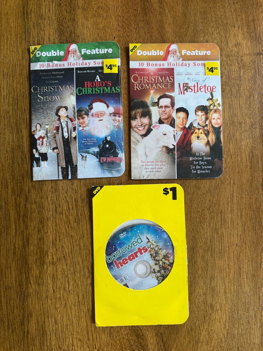3 Sealed Christmas DVD Lot 5 Holiday Movies Romance Family Classics